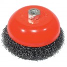 6" Wire Cup Brush with 5/8" - 11 Spindle