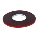 Double Face Tape - 1/4" x 60' - Red Liner