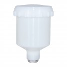 100mL Plastic Translucent Cup Assembly