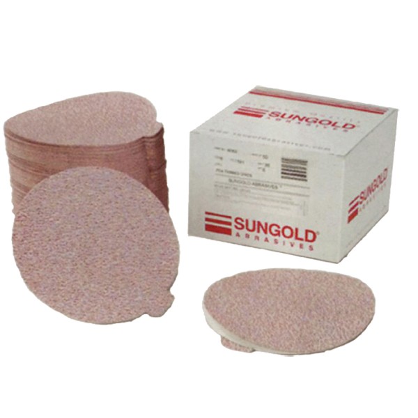 6" DA Sandpaper w/Tab - 220 Grit