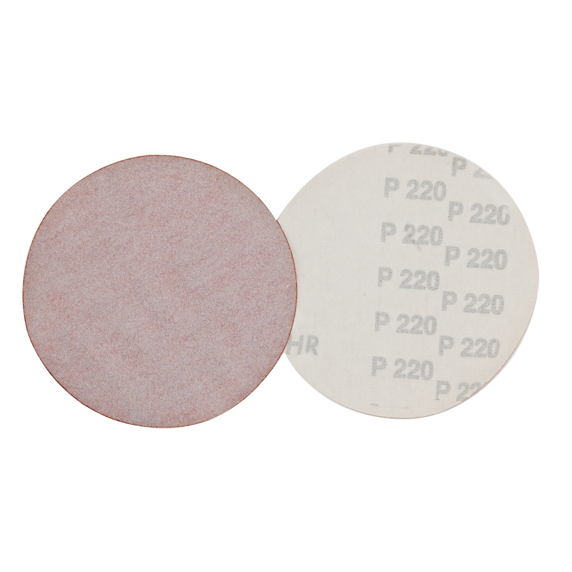 6" Hook & Loop Sanding Discs - 220 Grit - 100PC