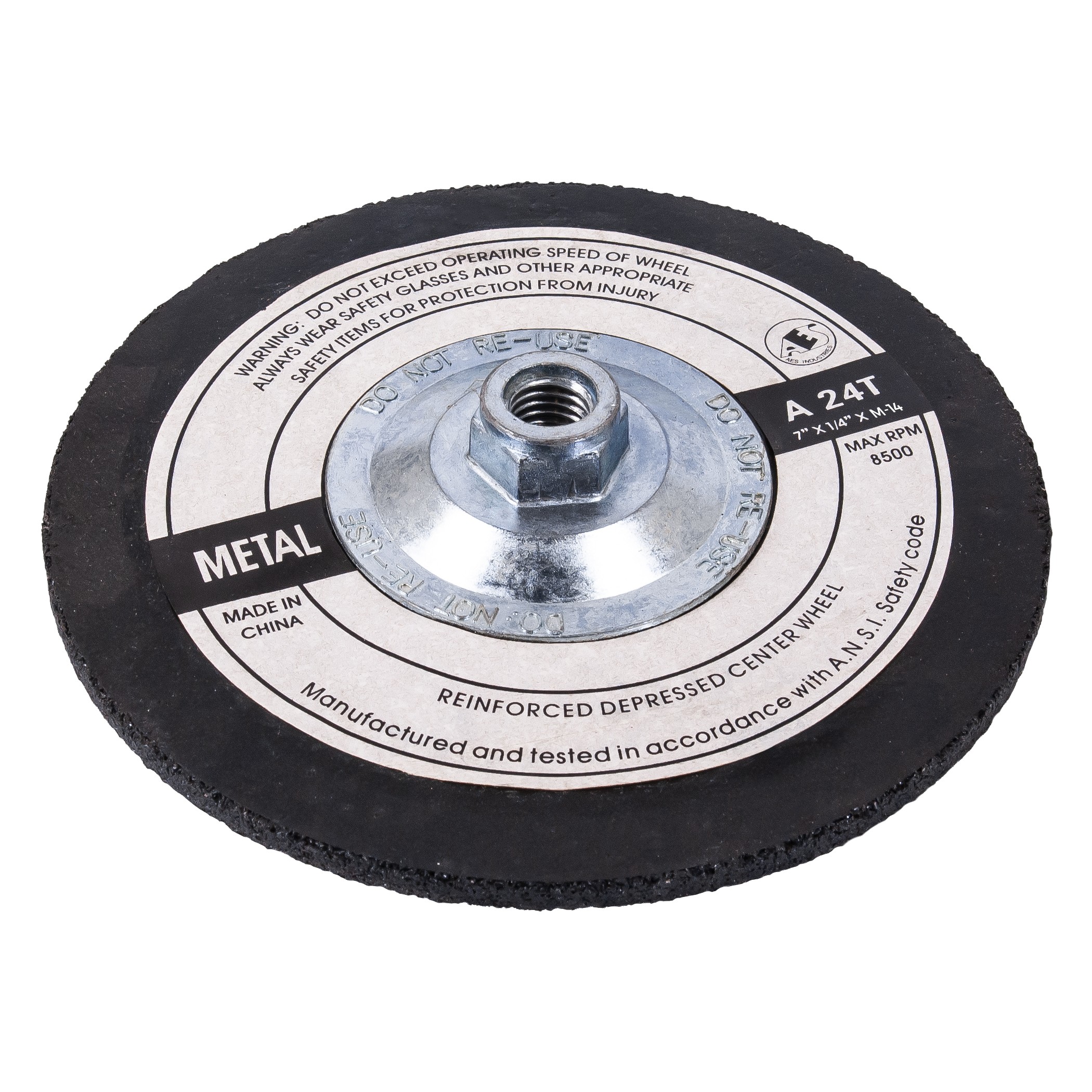 7" Grinding Disc - with M-14 Hub