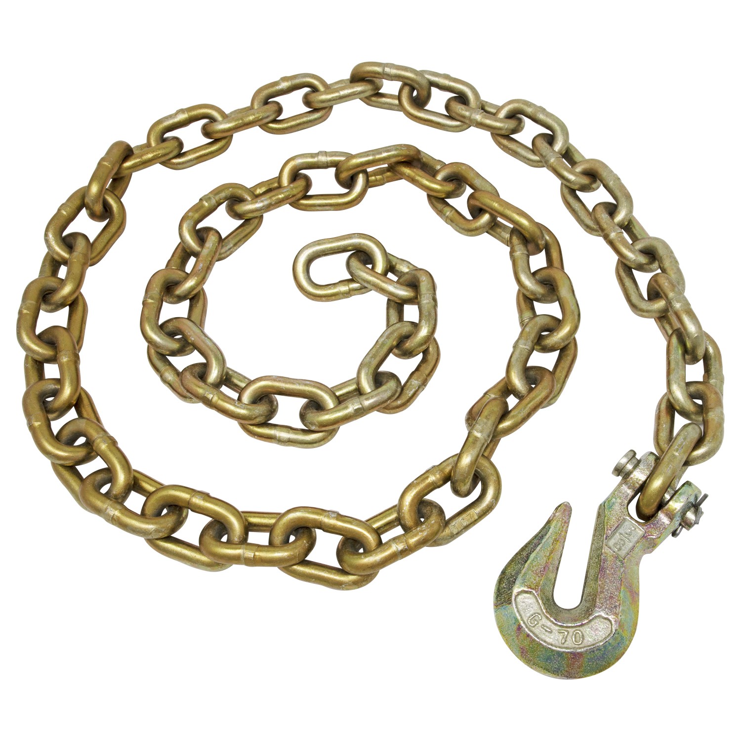 3/8" x 5' Alloy Chain with 1 Hook