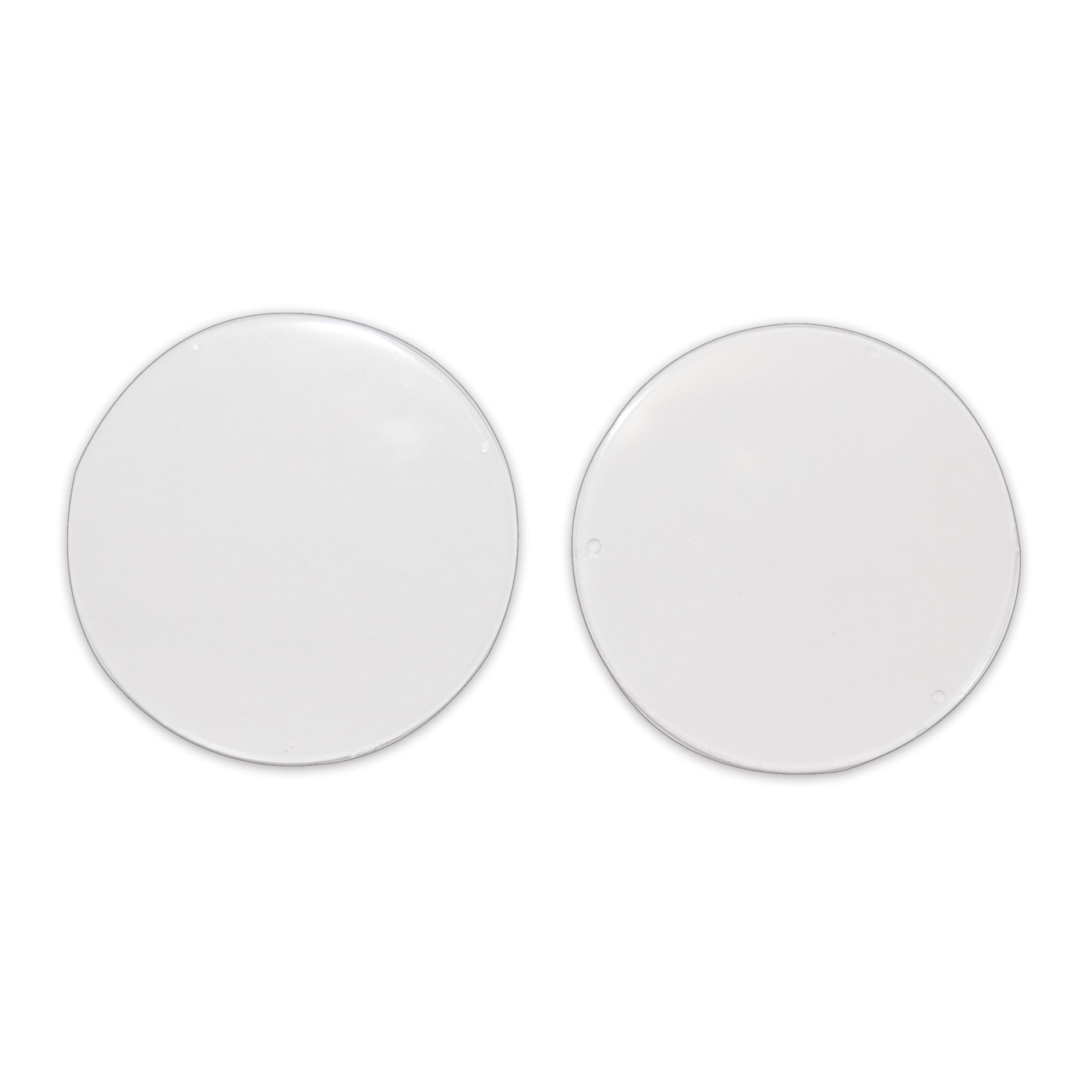 Clear 50mm Replacement Lenses for Welding Cup Goggles (1 Pair)