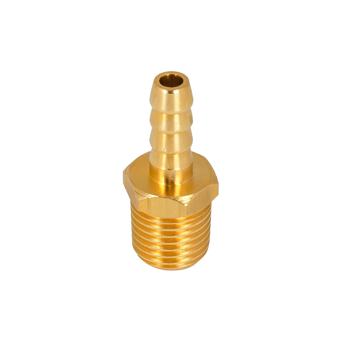 Male Hose Barb - 1/4" ID x 1/4" NPT