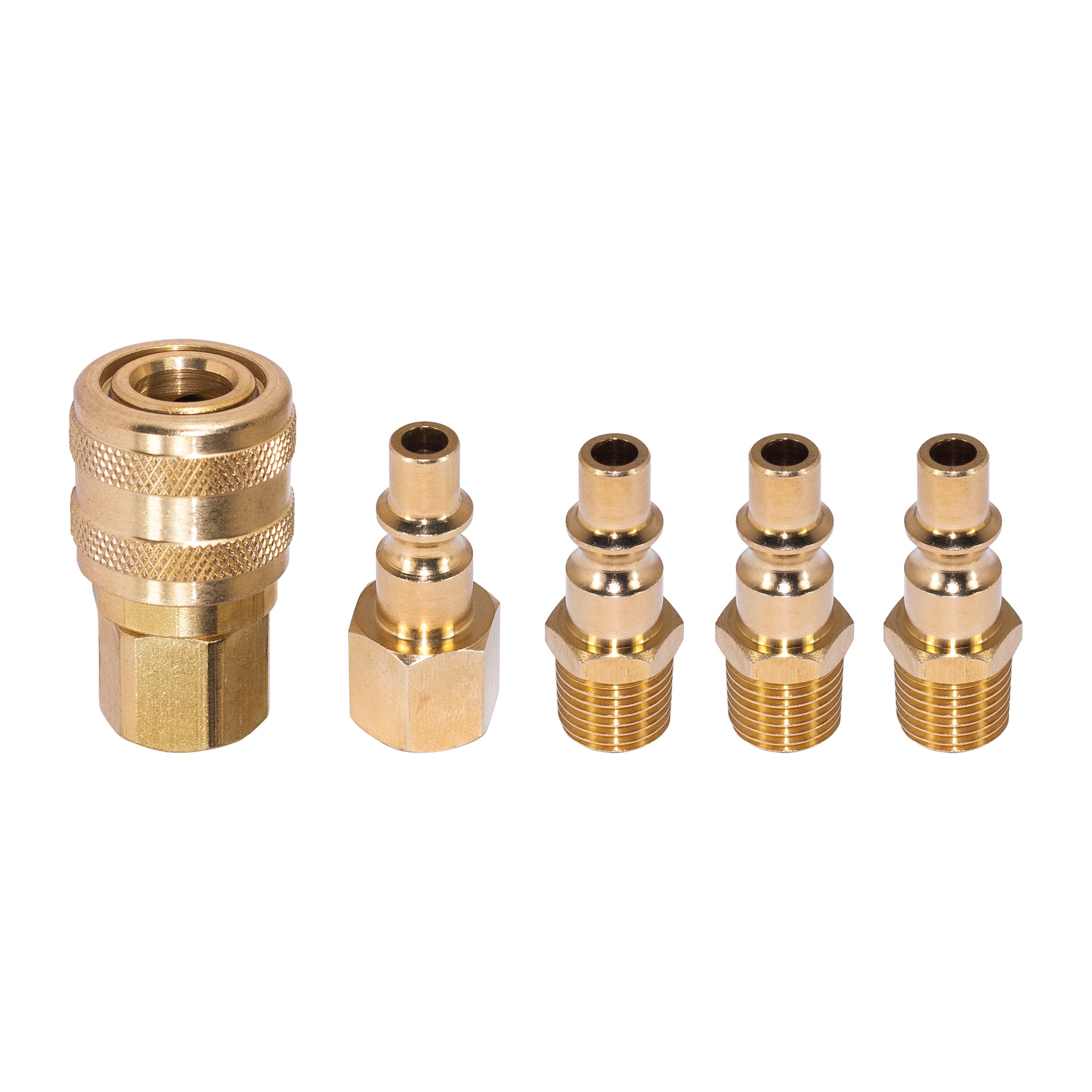 5pc Quick Coupler & Fitting Set - A style Compatible