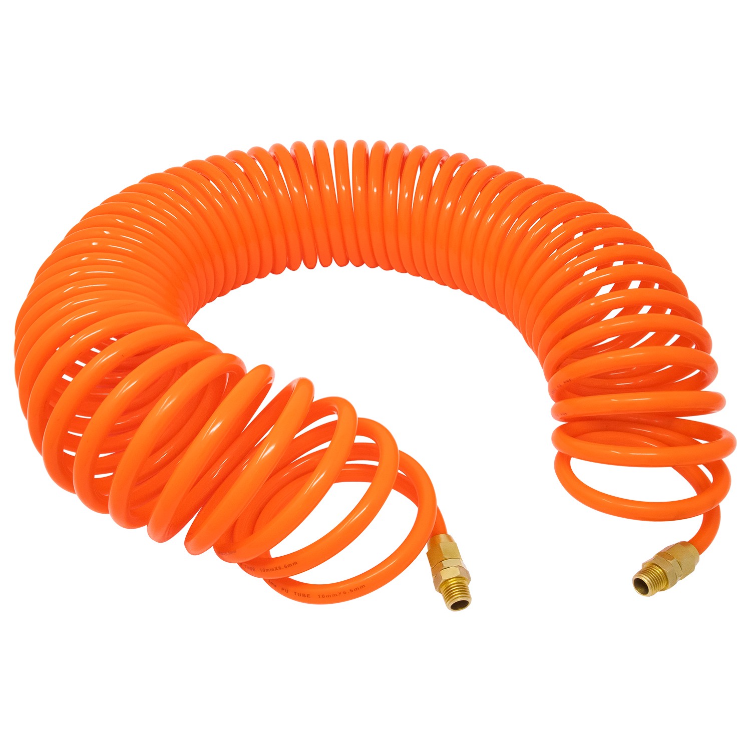 Recoil Air Hose, 1/4" x 50', Swivel Ends