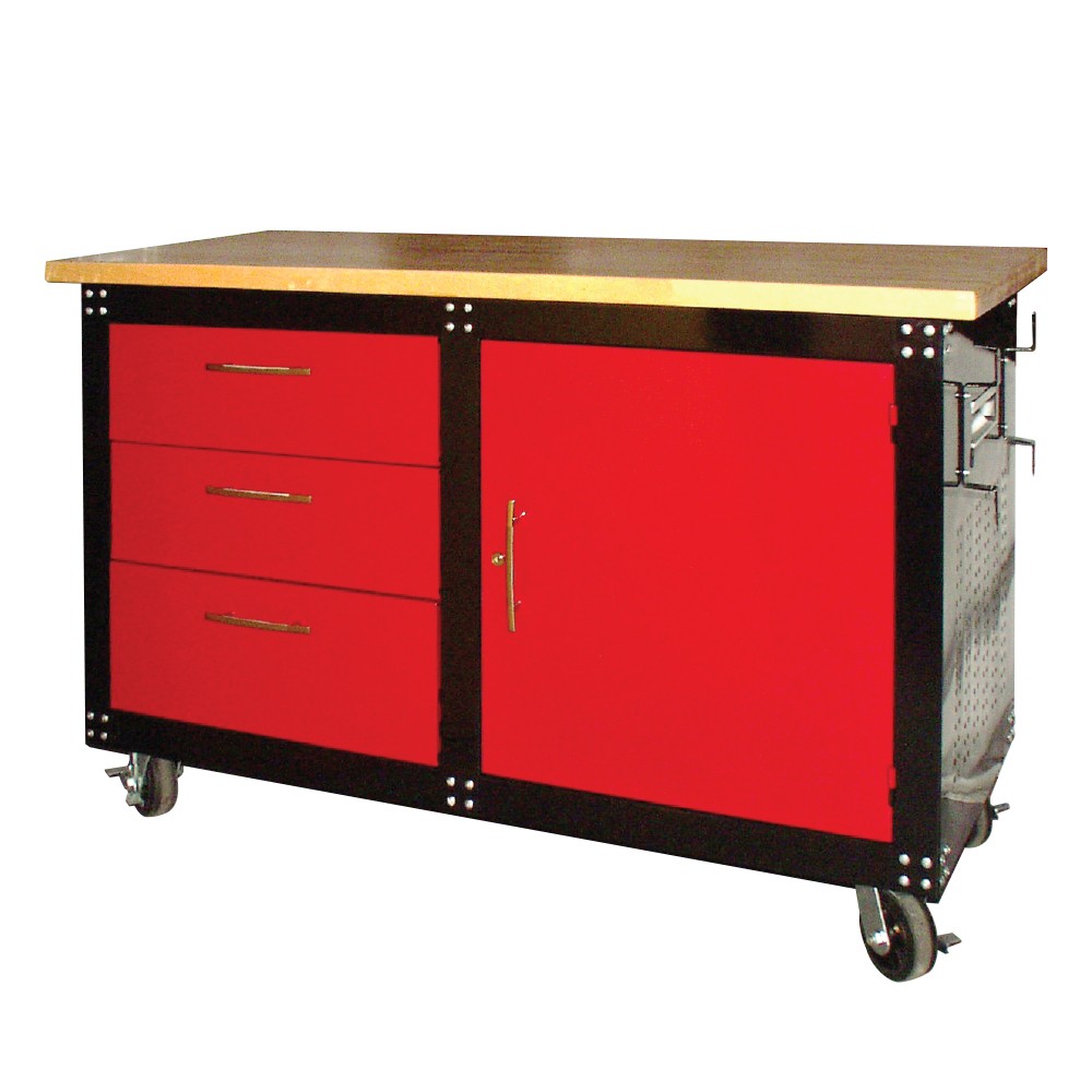 Professional Wood Top Rollaround Workbench