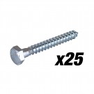 Dent Puller Screw, Large - 25pc Pack