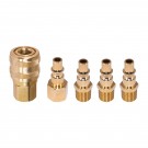 5pc Quick Coupler & Fitting Set - A style Compatible