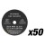 3" Cut-Off Wheels, 3" x 1/16" x 3/8", 50 per Box
